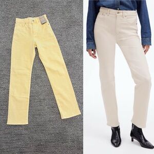 NWT Madewell 90s Straight Jeans